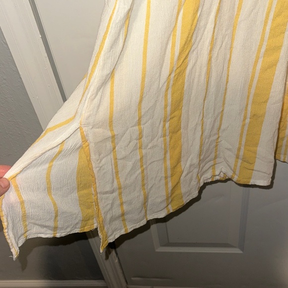 Billabong White and Yellow Striped Romper - Picture 8 of 12